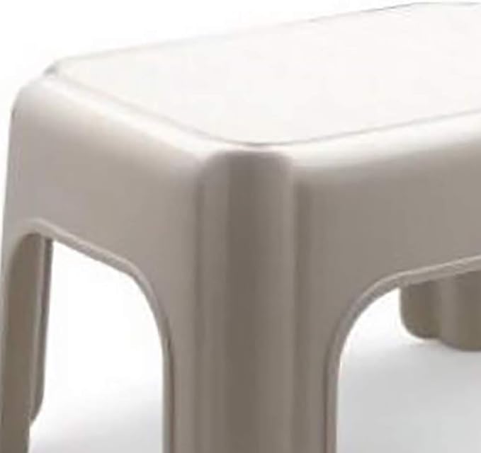 Rubbermaid 3 Pack Lightweight Slip Resistant Roughneck Tough Step Stool, Tan