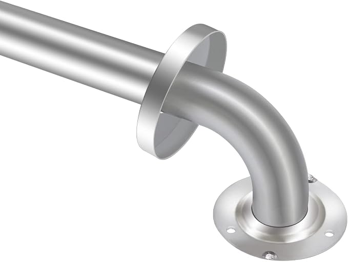 16 Inch Shower Grab Bar 2 Pack Polished Chrome SUS 304 Safety Grab Bars with Concealed Screws, 500lbs Support Assist Bath Handle Balance Bar for Handicap Elderly Pregnant Women for Gifts