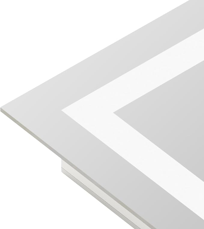 60x48 Inch LED Bathroom Mirror with Lights, Dual Lit Anti-Fog | 3 Color Dimmable, Memory Function, HD Reflection Tempered Glass, ETL Listed, IP54 Waterproof