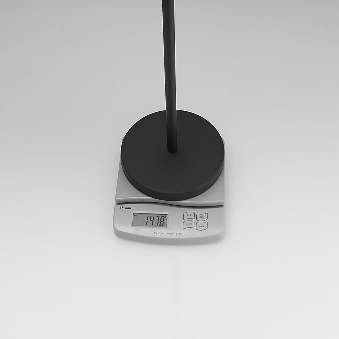 BWE Black Free Standing Toilet Paper Holder for Bathroom Tissue Storage | with Non-slip Stable Base,Stainless Steel,Easy Position Adjustment,Anti-Tip Stable Structure,Spare Space For Extra Roll