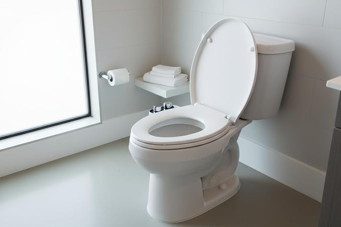 Bidet Attachment for Toilet, Self Cleaning Bidet Attachment with Adjustable Cold Water Pressure, Front and Rear Wash for Women and Men, Premium Bathroom Accessory by anees