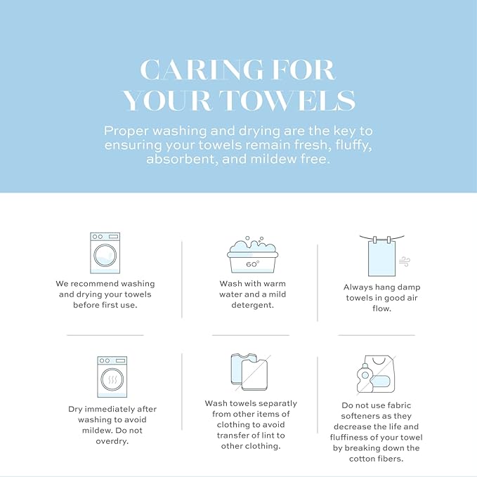 White Classic Luxury Soft Brown Bath Sheet Towels - 650 GSM Cotton Luxury Bath Towels Extra Large 35x70 / Highly Absorbent and Quick Dry/Hotel Collection Extra Large Bath Towels Oversized, 2 Pack