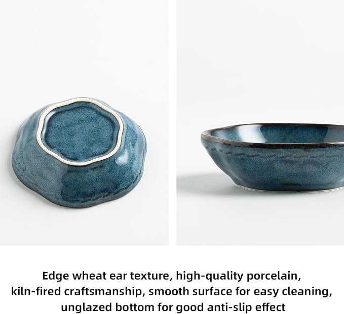 Ceramic Jewelry Tray, Ring Holder Floral Trinket Bowl for Women | Small catchall keeps rings, earrings, keys, and keepsakes visible on vanities or dressers, adding a giftable decor accent