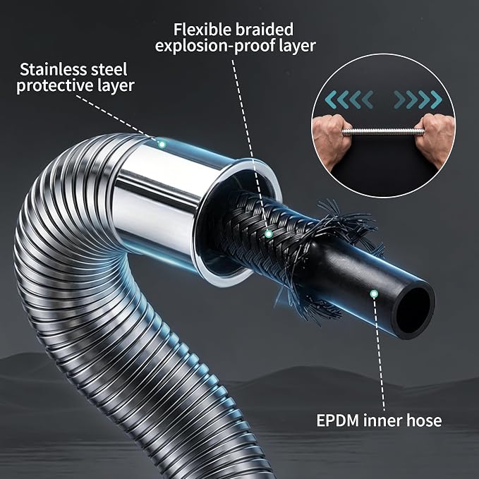 SR SUN RISE NSF Certified Filtered Shower Head 9-Spray Setting with Handheld for Hard Water to Remove Chlorine High Pressure Anti-Clog Nozzles (1 Filter, Chrome Silver)