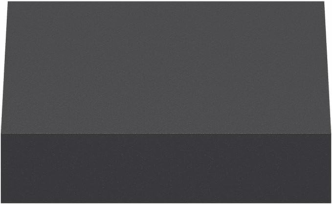 Furinno Tanna Floating Shelves for Wall, 9 x 9 Wall Shelf, Single Set Wall Mounted Floating Shelf with Invisible Bracket, 2-Inch Thick, for Bathroom, Living Room, Bedroom, Home Office, Americano
