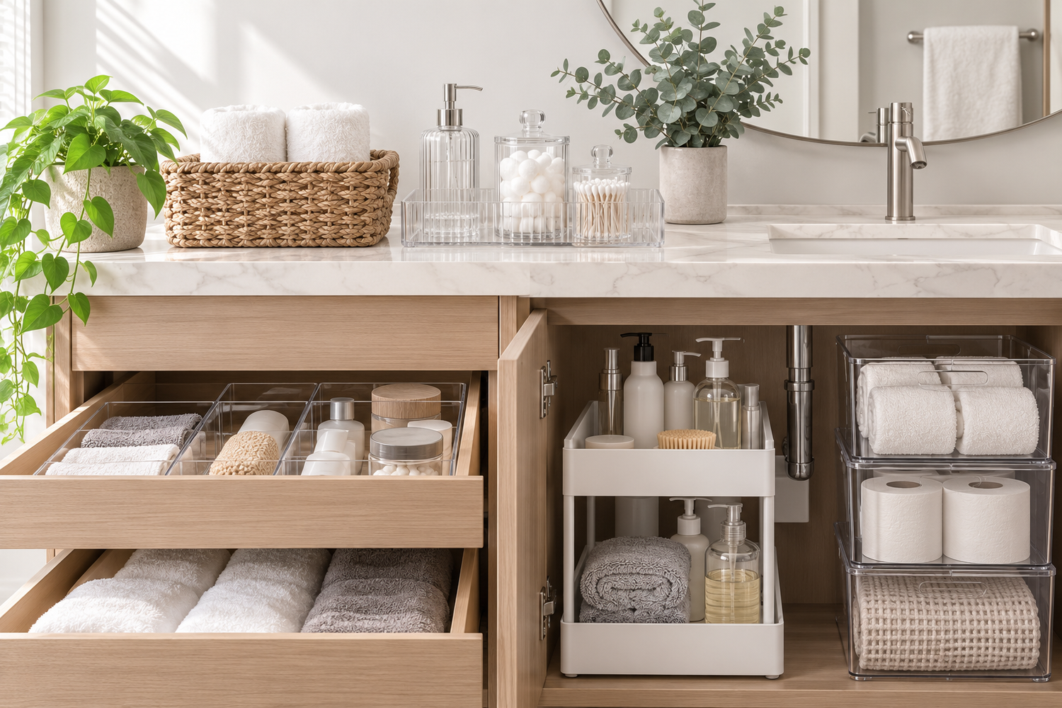 Bathroom Organization