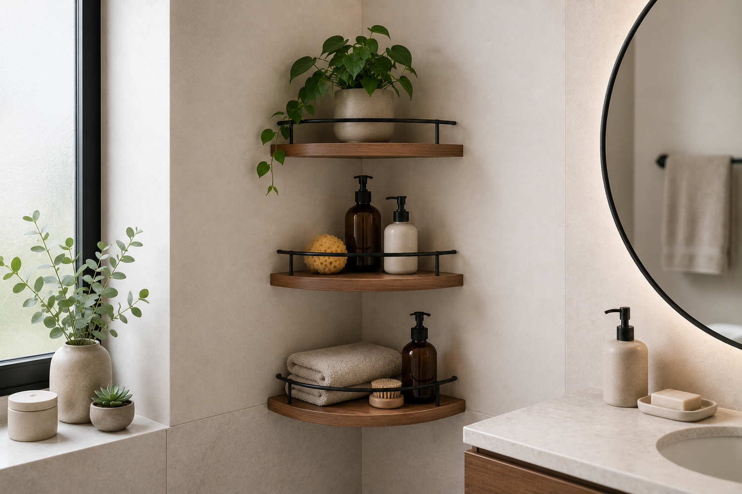 Corner Shelves
