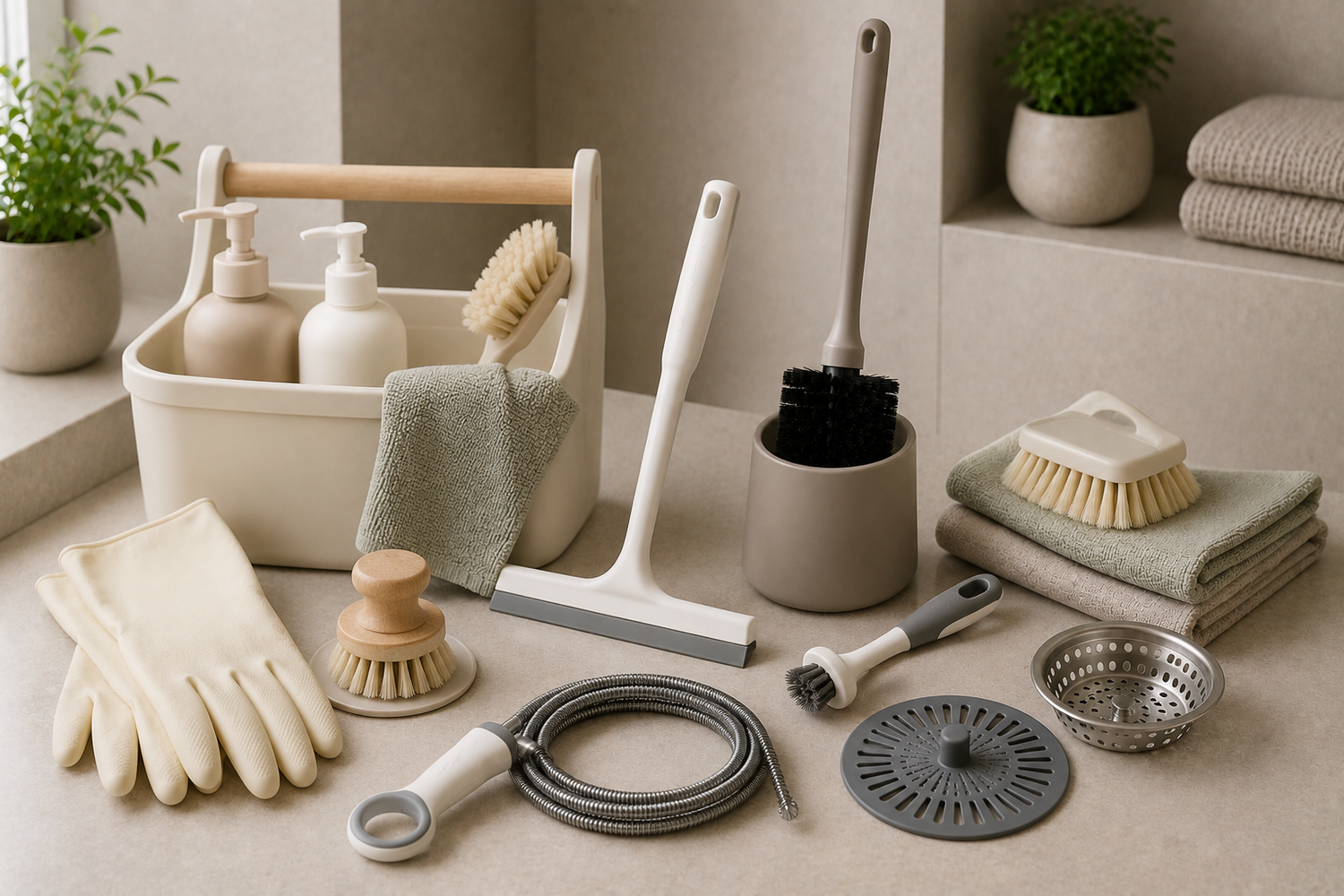 Bathroom Cleaning Accessories