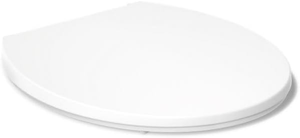 KOHLER K-27332-0 Glissade ReadyLatch Quiet Close Round Toilet Seat, White, Grip-Tight Hardware, Quiet Close Lid Prevents Slamming (Pack of 2)