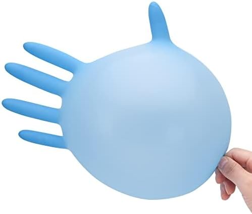 SwiftGrip Disposable Nitrile Exam Gloves, Blue, Latex Free, Medical Gloves for Cleaning, Food-Safe, Powder Free, Non-Sterile