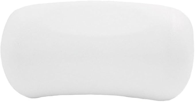 Minkissy Waterproof PU Bathtub Pillow with 7 Strong Suction Cups Ergonomic Bath Neck & Head Support Cushion for Hot Tub, Spa & Home Use Fits All Bathtub Sizes
