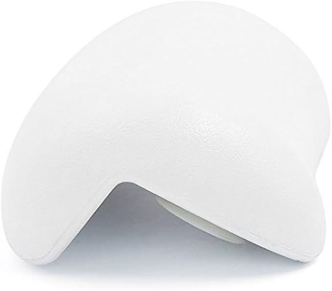 Minkissy Waterproof PU Bathtub Pillow with 7 Strong Suction Cups Ergonomic Bath Neck & Head Support Cushion for Hot Tub, Spa & Home Use Fits All Bathtub Sizes