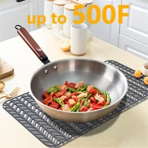 Sink Protectors for Kitchen Sink26"x14"Rear Drain kitchen Sink Mat | Protector for sinks and dish,Food-grade silicone,Non-slip and raised feet,Withstand to 500F,Dishwasher Washing