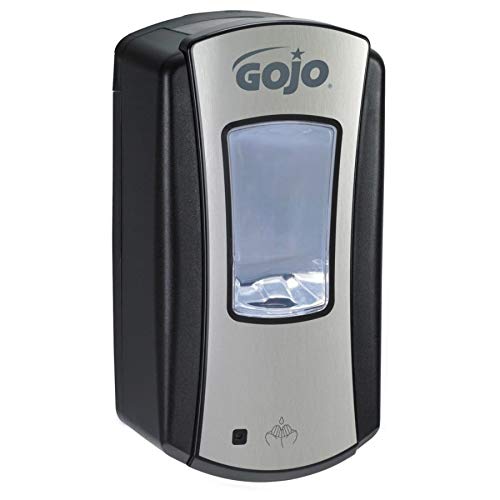 GOJO LTX-12 Automatic Foam Hand Soap Dispenser Chrome 1200mL 1ct - 1919-01