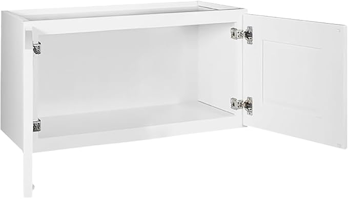 Design House Brookings Kitchen Bridge Wall Cabinet, 36", White | Wall Mount, Contemporary/Modern, Wood, Kitchen, 561670