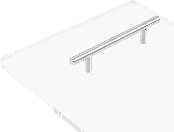 Clear Acrylic Bathtub Tray with Handles, Multiple Sizes Bath Tray, Bathtub Caddy for Bathroom Spa (31.5 * 9.45in)