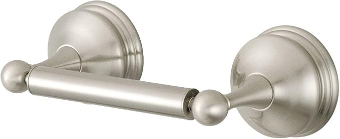 Kingston BA1168SN Vintage Toilet Paper Holder, Brushed Nickel