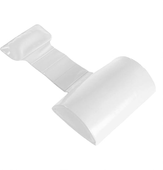 TRC Recreation Super Soft Closed Cell Foam Weighted Spa and Bath Pillow, White