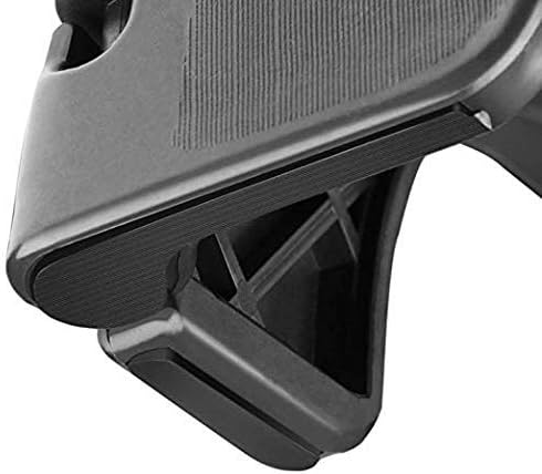 Folding Step Stool with Back Support for Kids,9" Kids Step Stool for Outdoor or Indoor Kitchen Step Stools and Bathroom Stool for Toddlers Boys Girls - Black