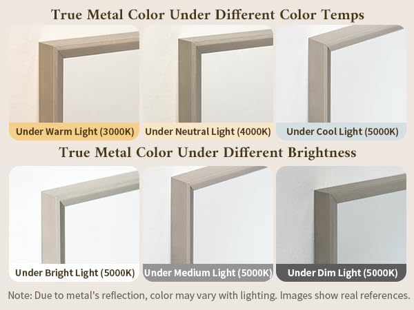 Brushed Nickel Bathroom Mirror for Over Sink 40" x 36" Brushed Nickel Beveled Framed Rectangle Vanity Mirror for Bathroom, Bedroom, Entryway, Living Room, Tempered Glass, Stronger Frame
