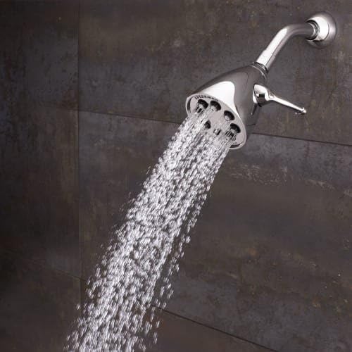 Speakman S-2251-MB Signature Icon Anystream High Pressure Adjustable Solid Brass Shower Head, 2.5 GPM, Matte Black