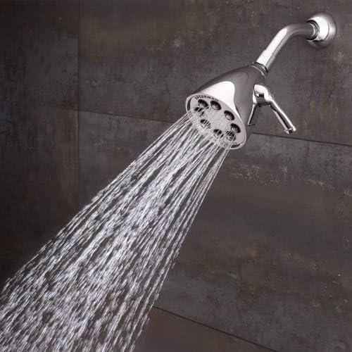 Speakman S-2251-BN Signature Icon Anystream High Pressure Adjustable Solid Brass Shower Head, Brushed Nickel