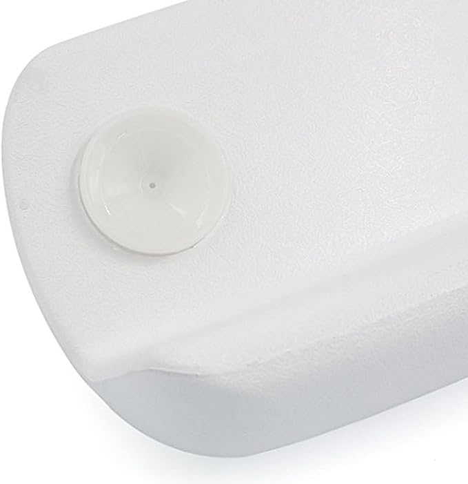 Minkissy Waterproof PU Bathtub Pillow with 7 Strong Suction Cups Ergonomic Bath Neck & Head Support Cushion for Hot Tub, Spa & Home Use Fits All Bathtub Sizes