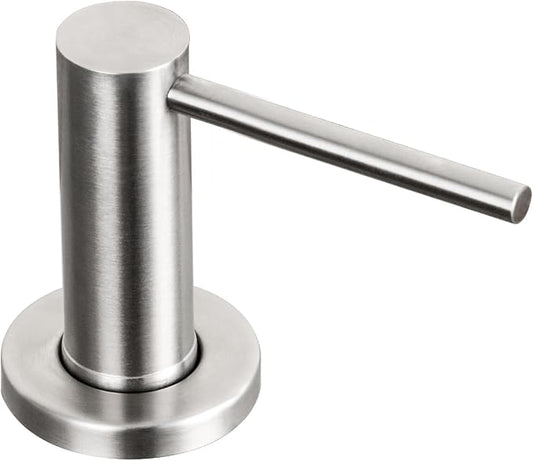 Soap Dispenser for Kitchen Sink Brushed Nickel GAPPO Stainless Steel Countertop Pump Hand Lotion Built in Bottlend Lotion Built in Bottle