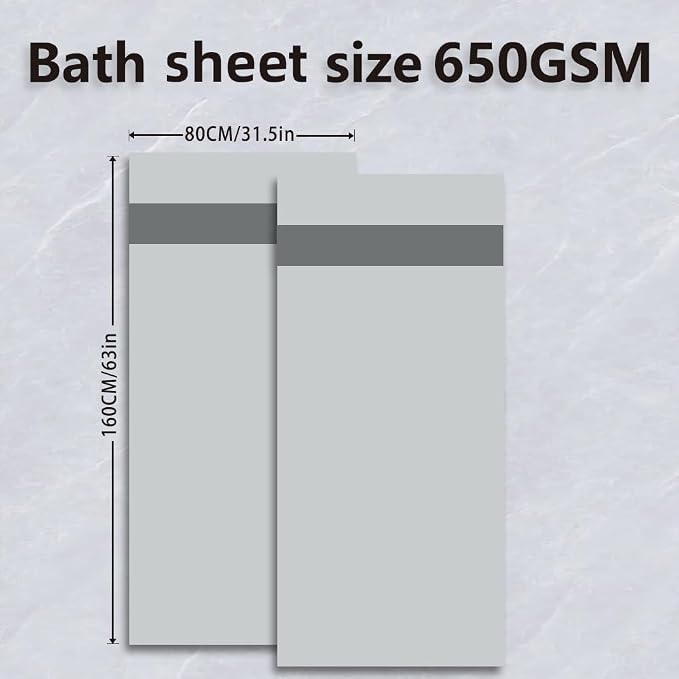 Fluffy Cotton Bath Towels Set650GSM,2-Piece Set, Thickened and Enlarged(31.5x63 inches),Super Absorbent,Soft,Suitable for Hotel, Bathroom, Swimming Pool, SPA,Gift(Dark Red)