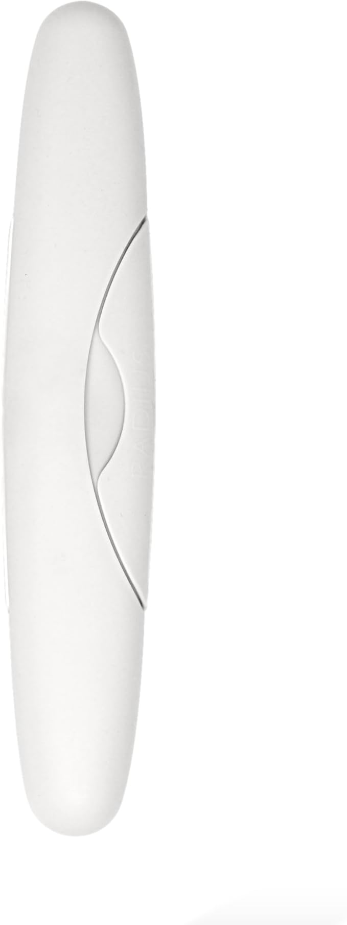 RADIUS Toothbrush Travel Case for Standard Brush, BPA-Free Recycled Plastic, Portable for Bathroom, School, Home, Camping (White, 8.25H - 1.38W - 1.75L (in))