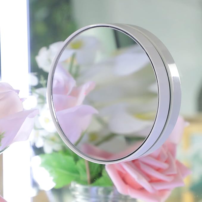 Large Vanity Mirror with Lights L36.2 X H26.8 inch, Lighted Tabletop/Wall Hollywood Makeup Mirror for Dressing Room & Bedroom,3 Color Modes with Dimmer,Silver