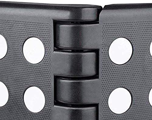 Folding Step Stool with Back Support for Kids,9" Kids Step Stool for Outdoor or Indoor Kitchen Step Stools and Bathroom Stool for Toddlers Boys Girls - Black