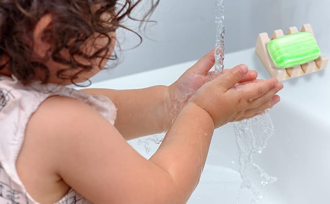 Soap Dish, Bar Soap Holder for Shower for Bathroom, Kitchen, Bathtub, Easy to Clean, Keep Soap Dry, Extend Soap Life