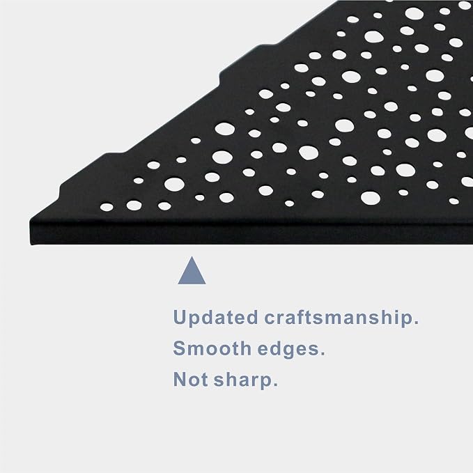 HIDROP Matte Black 10" Corner Shower Shelves for Tiled Walls, 2 Pack | Black Triangle Shower Shelf, 304 Stainless Steel Bathroom Corner Shelf, Fast Drainage,Embed into Tile Gap Shower Corner Shelf
