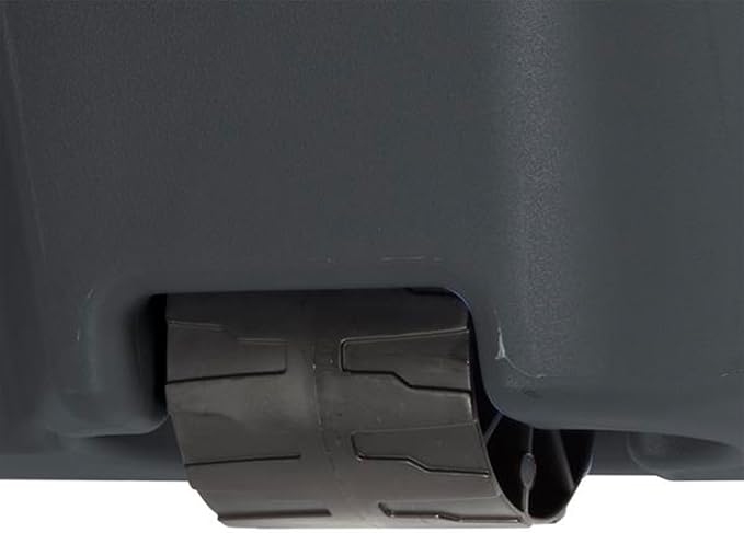 Sterilite 16 Pack 45 Gallon Wheeled Latch Tote, Stackable Plastic Storage Bin, Gray/Green