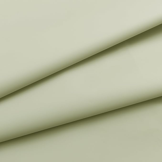 Barossa Design Sage Green Shower Curtain Liner Standard Size | Premium PEVA, BPA & PVC Free, No Chemical Smell, Metal Grommets, Lightweight Shower Curtain with 3 Magnets for Bathroom