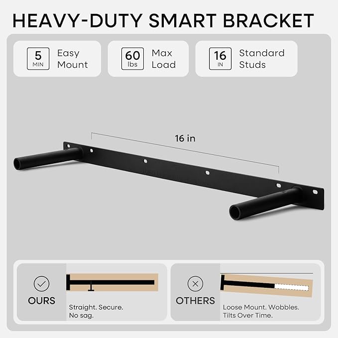 30 inch Natural Floating Shelf, High End Solid Real Wood 30inch Small Floating Shelves for Wall Mounted, Natural Wooden Floating Shelves, Heavy Duty Bracket, 30 X 6.5 X 1.75 in, Set of 3