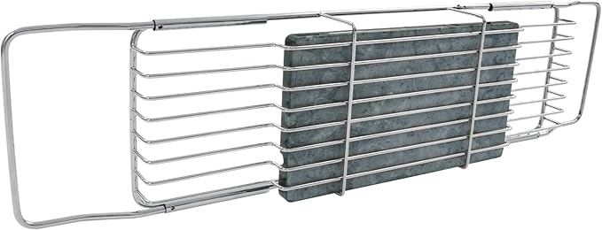 Stainless Steel Bathtub Tray, Expandable Marble Bath Tray for Tub, 44.09 lbs Capacity Bath Caddy for Bathtub Bathroom Accessories for Home Spa (Silver + Green)