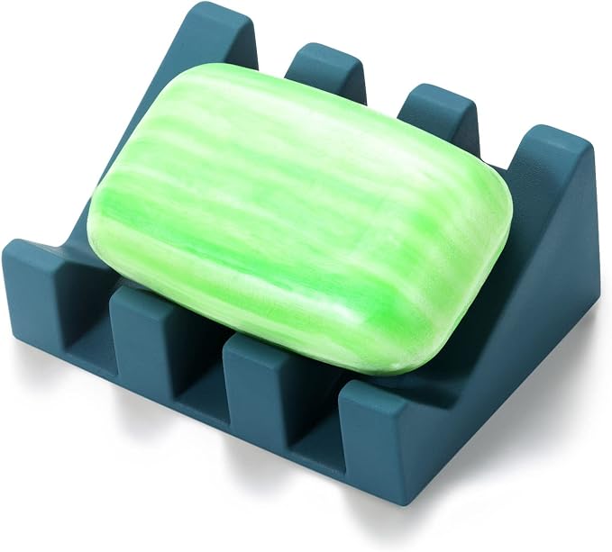 Soap Dish, Bar Soap Holder for Shower for Bathroom, Kitchen, Bathtub, Easy to Clean, Keep Soap Dry, Extend Soap Life
