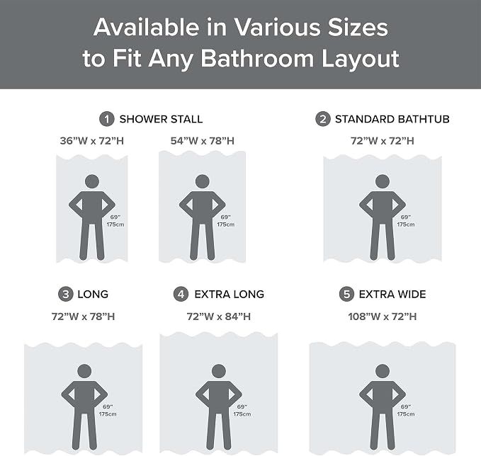 Madison Park Arbor Waffle Shower Curtain for Bathroom, 72 x 72, Charcoal | Adds Privacy, Machine Washable, Farmhouse, OEKO-TEX Certified Bathroom Curtain, 3M Scotchgard Moisture Management