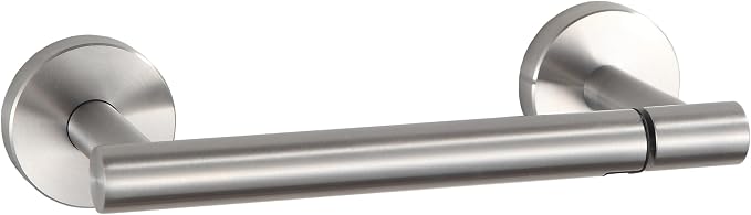 Toilet Paper Holder Brushed Nickel Wall Mount Stainless Steel 304 Large Mega Roll
