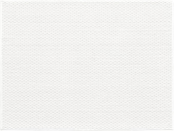 TYUU Large Bathroom Rugs Non Slip Washable Bath Rugs Super Absorbent Bathroom Rug Thin Quick Dry Low Pile Bath Mats, White 36"x48"