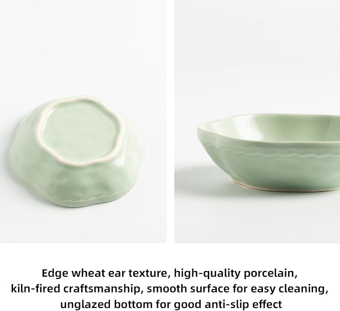 Ceramic Jewelry Tray, Ring Holder Floral Trinket Bowl for Women | Small catchall keeps rings, earrings, keys, and keepsakes visible on vanities or dressers, adding a giftable decor accent