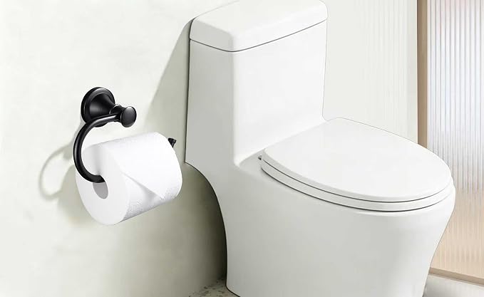 Oil Rubbed Bronze Toilet Paper Holder Bathroom Accessories Rotary Toilet Paper Reel European Wall Mount Rustproof (Oil Rubbed Bronze)