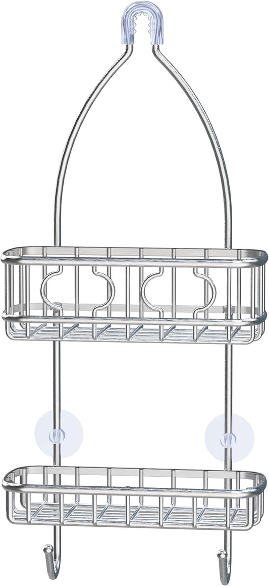 Simple Houseware Stainless Steel Hanging Shower Head Caddy Organizer | (24 x 10.2 x 4.25 inches)