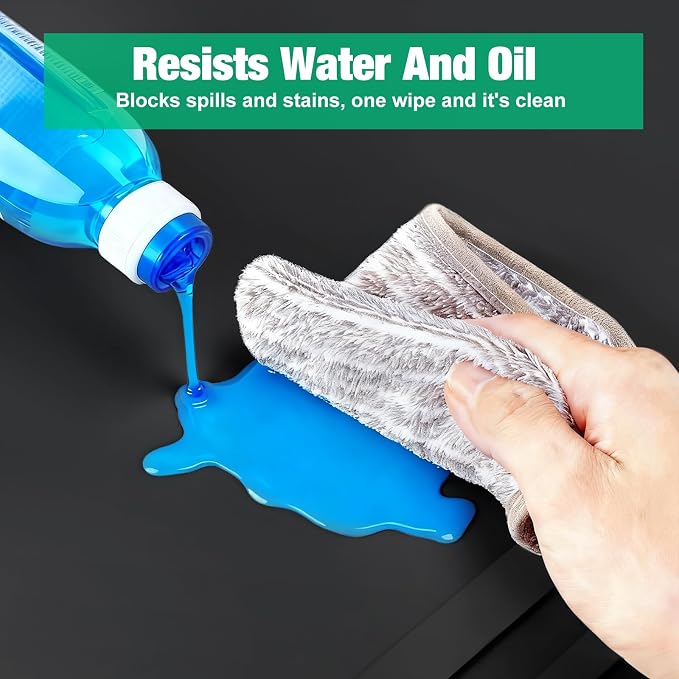 Under Sink Mat 28 X 19, Waterproof Silicone Cabinet Kitchen Liner, Black | BPA-Free Raised-Edge Cabinet Protector & Leak Tray for Bathroom Cabinets, Boots, Pet Feeding Dog & Cat Mats, Dishwasher Safe