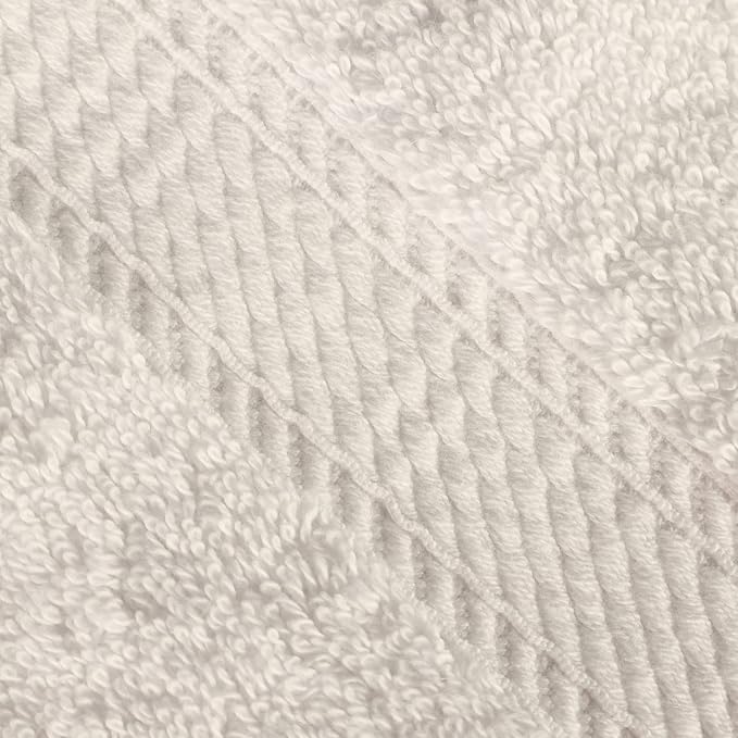 SUPERIOR Egyptian Cotton Ultra Plush & Absorbent, 8 Piece Set, Cream | Quick Dry, Soft Luxury Towel Set, Bath Essentials, Guest Bath, Spa, 2 Bath, 2 Hand, 4 Face Towels, Madeline Towels