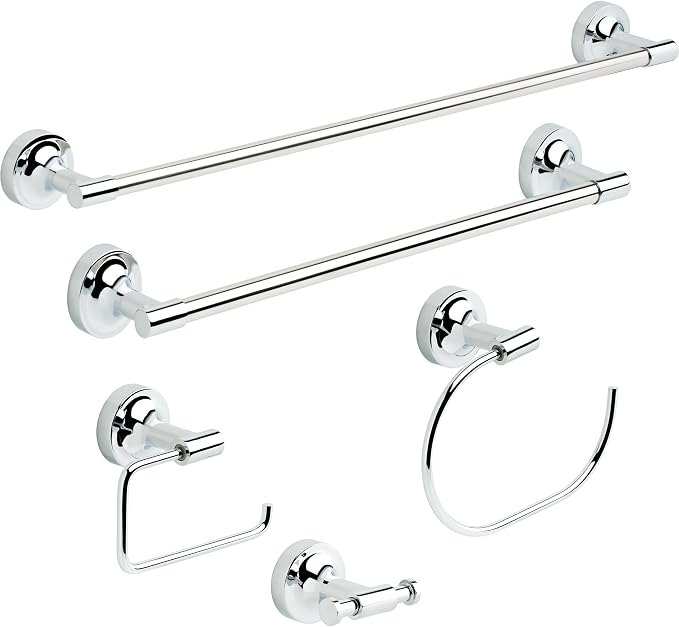 Franklin Brass Voisin (1-Pack) 36' ADA Grab Bar Bright Stainless Steel Bathtub Handle Safety Grip 1-1/4' Diameter Wall Mount Shower Handicap VOI5936-BS