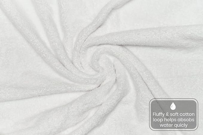 Premium Bath Towel Set (Pack of 96,27 x 54) 100% Ring-Spun Cotton Towels for Hotel, Spa, Soft and Absorbent
