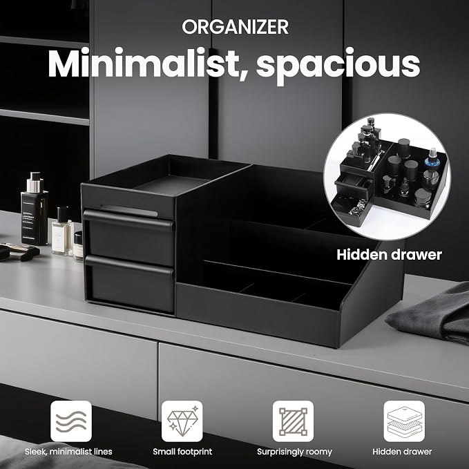 Cologne Organizer for Men,Cologne Stand,Bathroom Organizer,Mens Room Decor | Cologne Organizer,Dresser & Desk Storage, Bathroom Organizers and Storage,Perfume Tray,Men Accessories,Gifts for Men